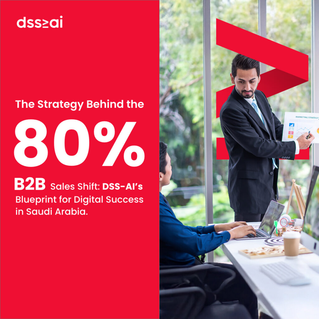 The Strategy Behind the 80% B2B Sales Shift: DSS-AI’s Blueprint for Digital Success in Saudi Arabia 